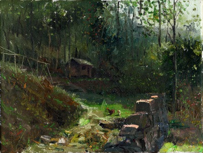 浙江义乌鸡鸣山野人居_作品_王东升个人官方网站(Chinese artist Wang Dong Sheng)