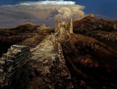 《长城系列：魂系长城》 _作品_王东升个人官方网站(Chinese artist Wang Dong Sheng)